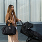 Finnsøn IDA Eco Holdall Changing Bag with Changing Mat - Black