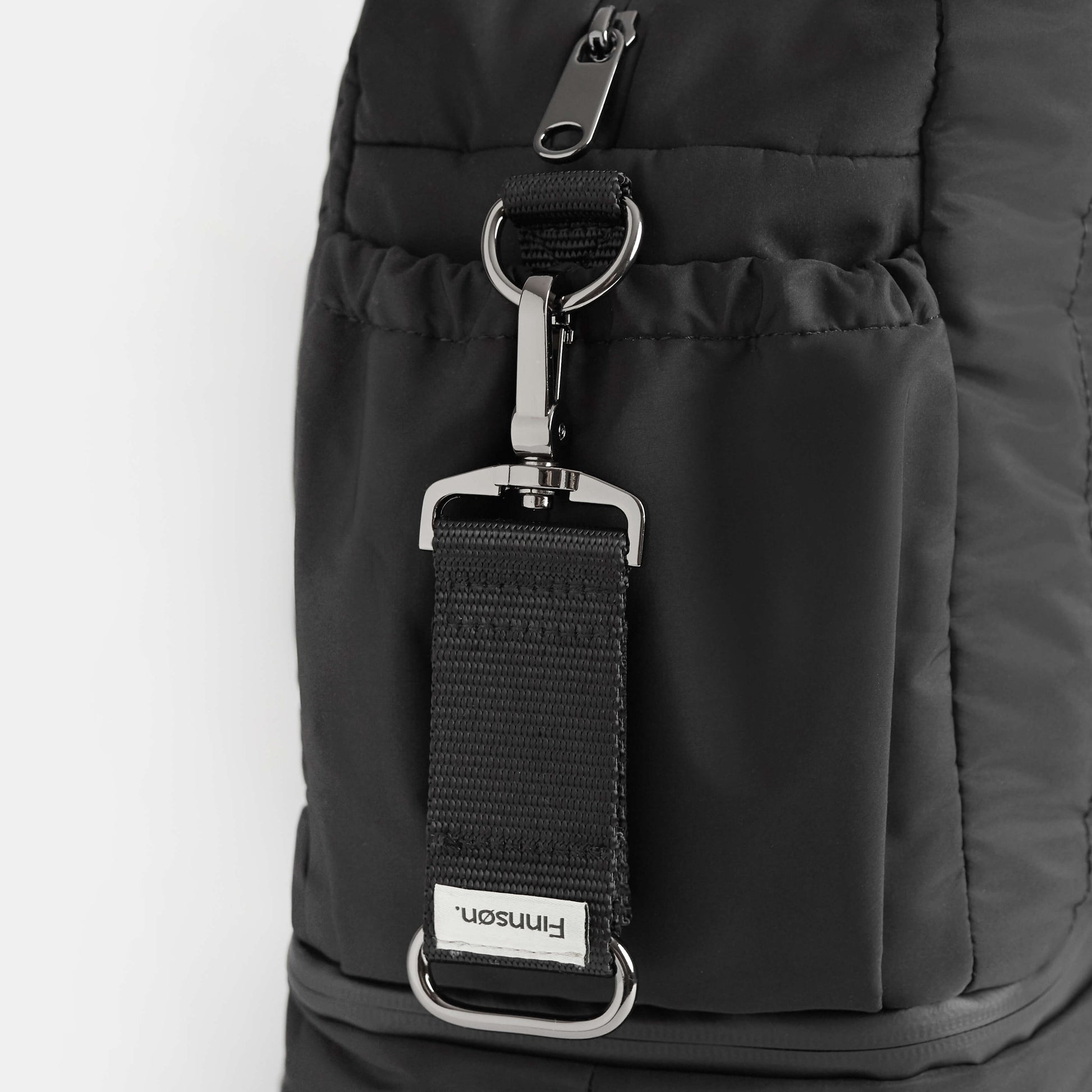 Finnsøn INNES Eco Changing Holdall with Changing Mat - Black
