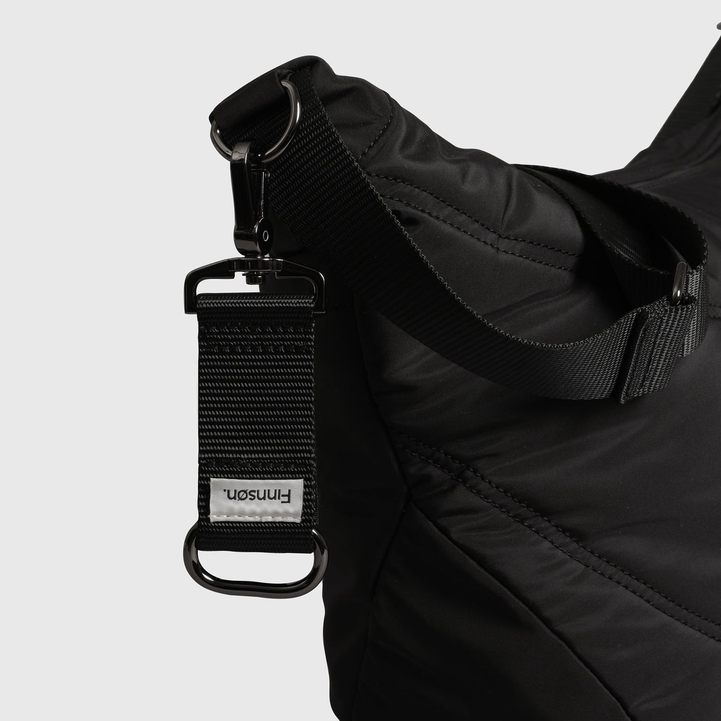 Finnsøn OSMA Eco Stroller Organiser with Clips - Black