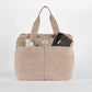 Finnsøn SIGRID Eco Changing Bag with Changing Mat - Teddy Biege