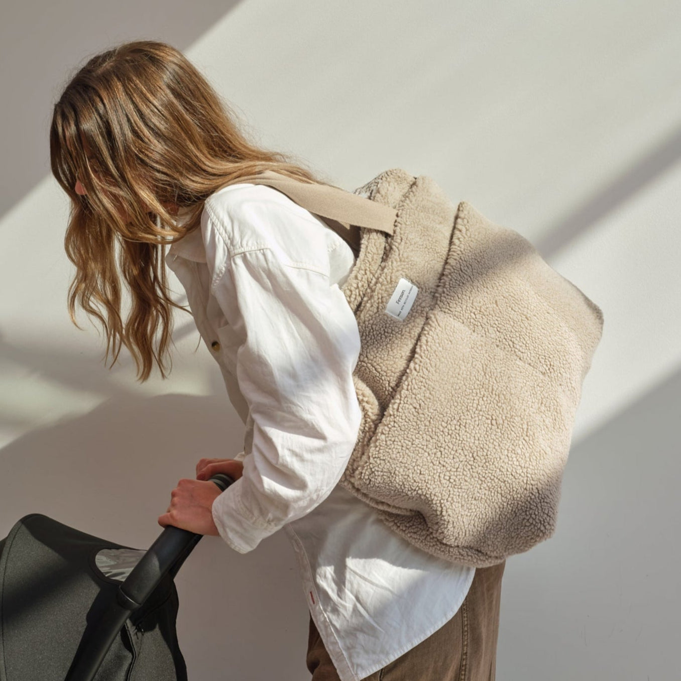 Finnsøn SIGRID Eco Changing Bag with Changing Mat - Biege