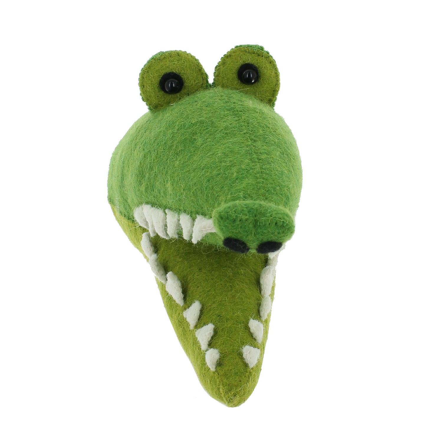 Fiona Walker Crocodile Felt Animal Wall Head - Mini