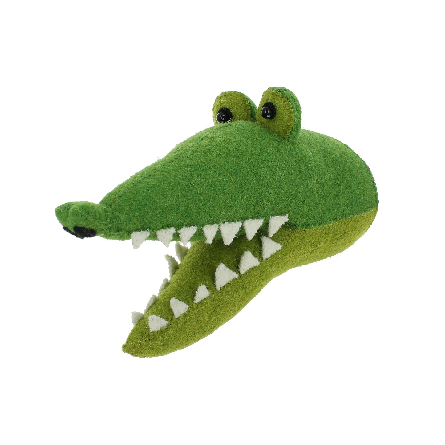 Fiona Walker Crocodile Felt Animal Wall Head - Mini