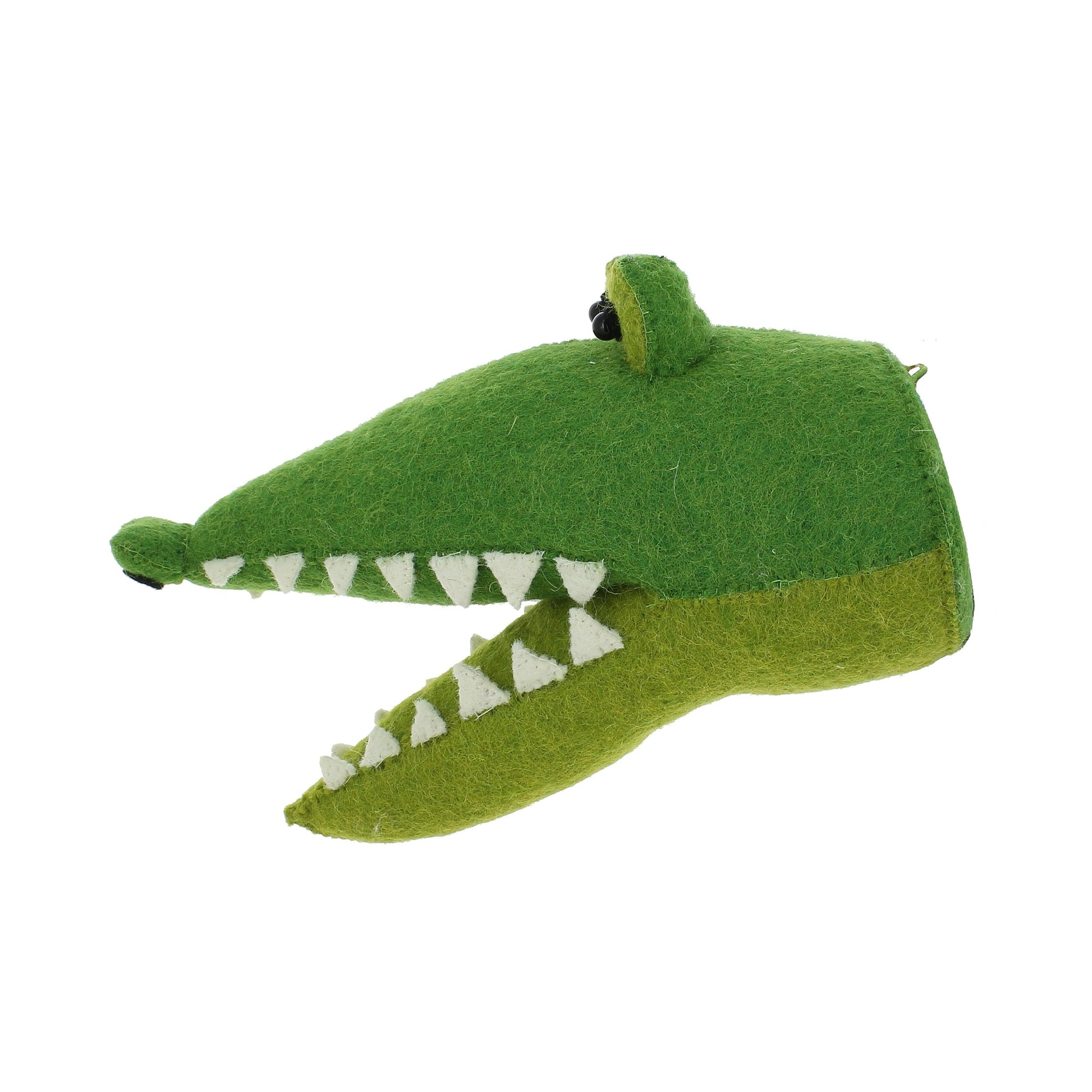 Fiona Walker Crocodile Felt Animal Wall Head - Mini