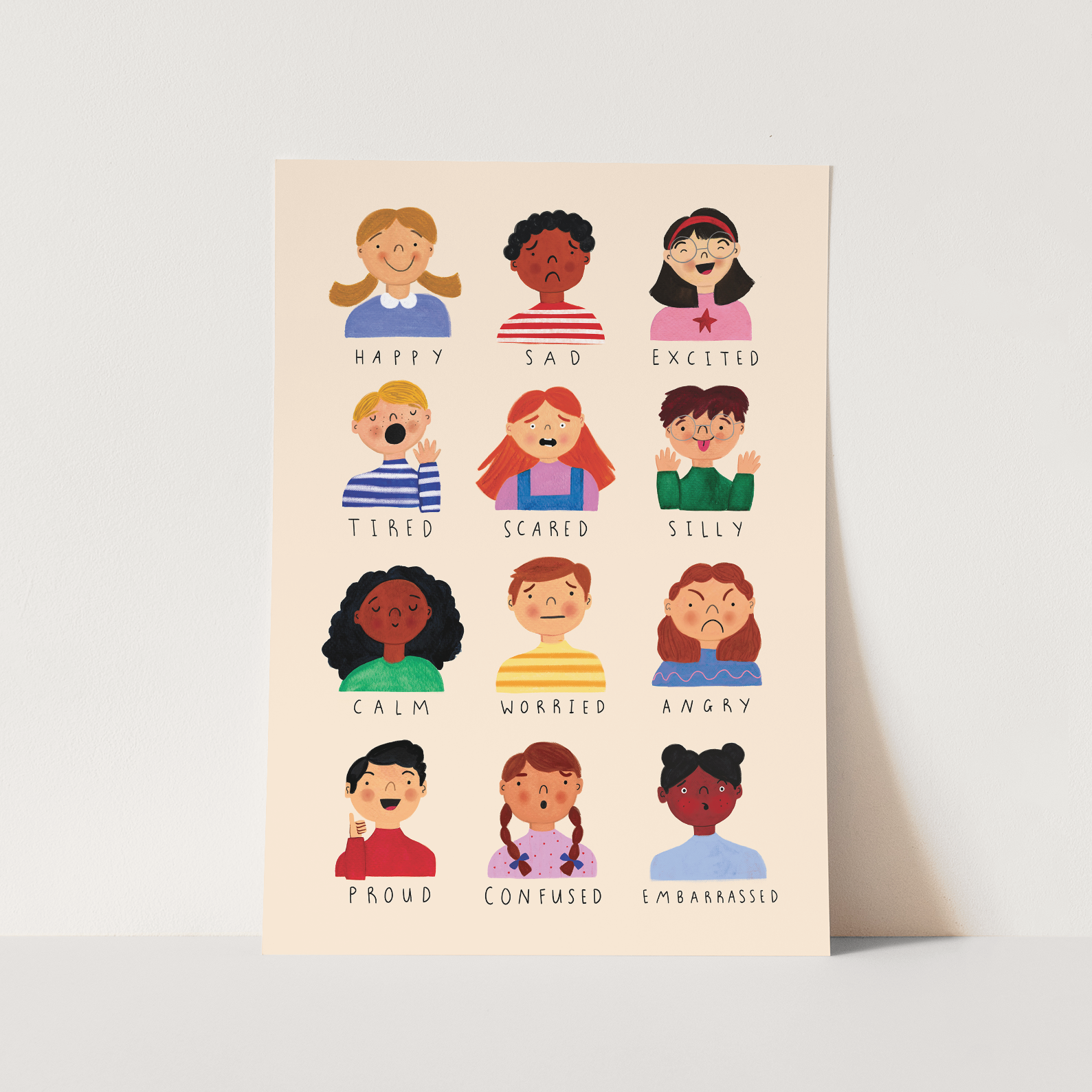Kid of the Village Feelings Art Print