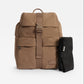 Finnsøn ELISE Eco Changing Backpack with Changing Mat - Mocha