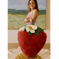 Lorena Canals Floor Cushion - Strawberry