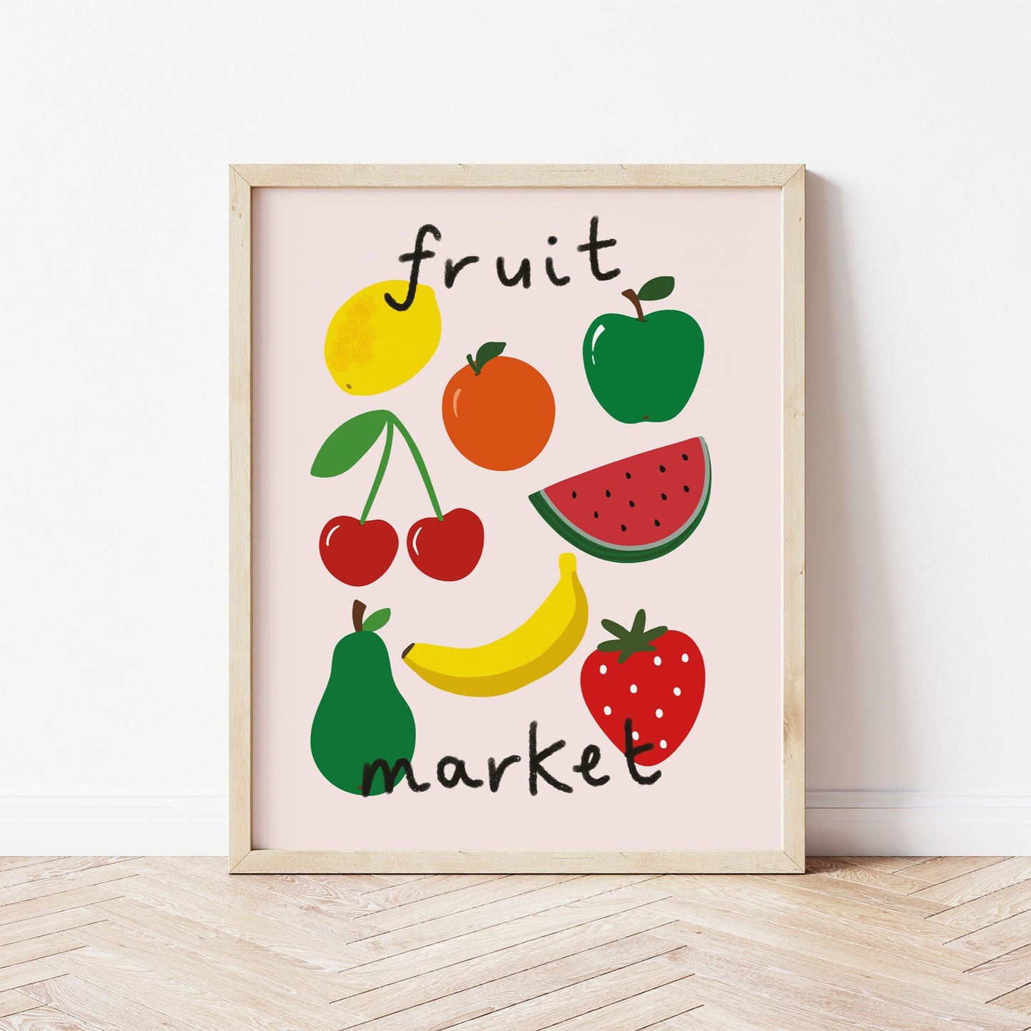 The Little Jones Fruit Market Print