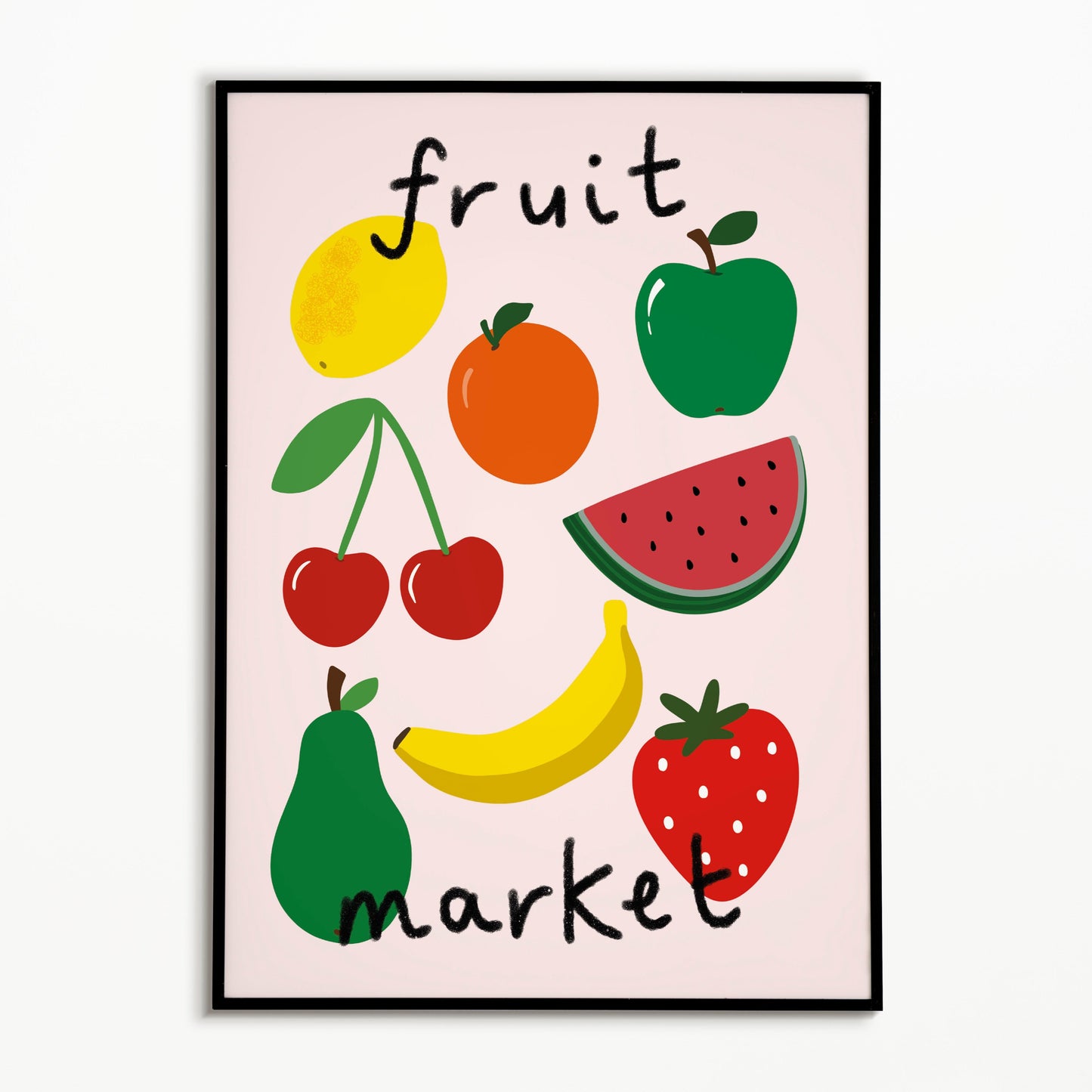 The Little Jones Fruit Market Print