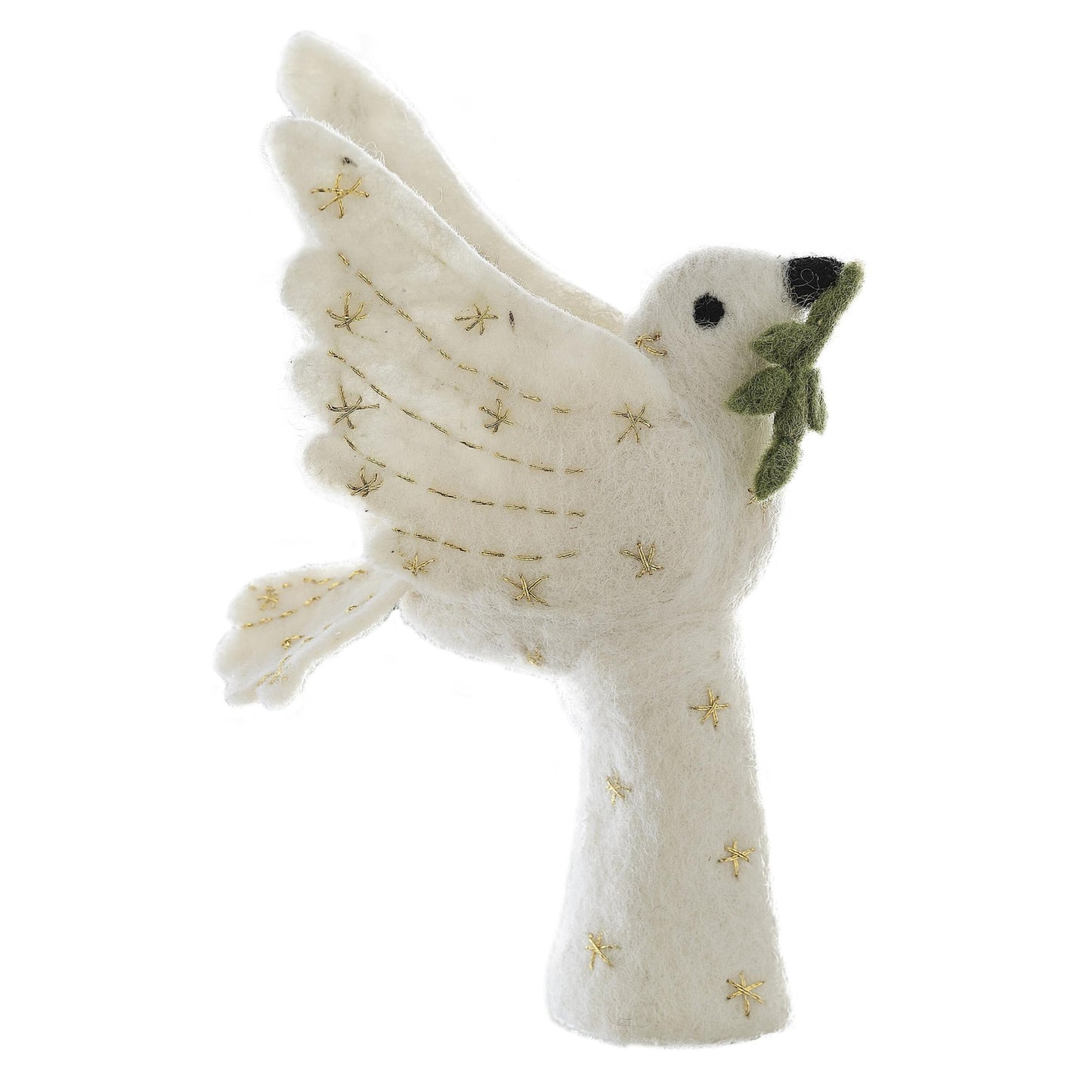 Felt Turtle Dove Christmas Tree Topper By Ginger Ray