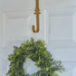 Gold Metal Christmas Tree Wreath Hanger By Ginger Ray