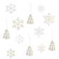 Wooden Snowflake & Honeycomb Christmas Decorations By Ginger Ray