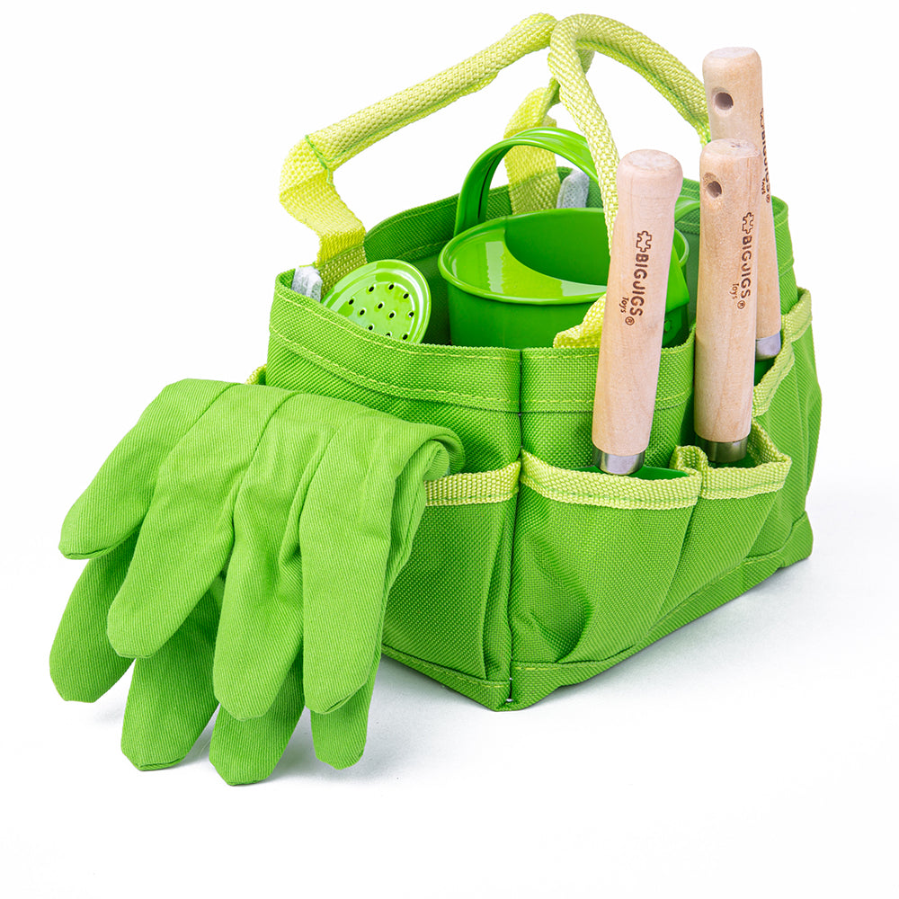 Bigjigs Short Handled Children's Gardening Tool Bundle