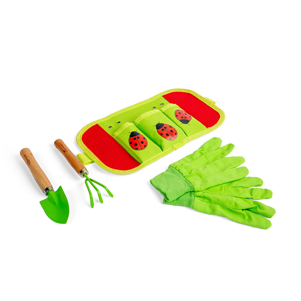 Bigjigs Gardening Starter Pack - Red