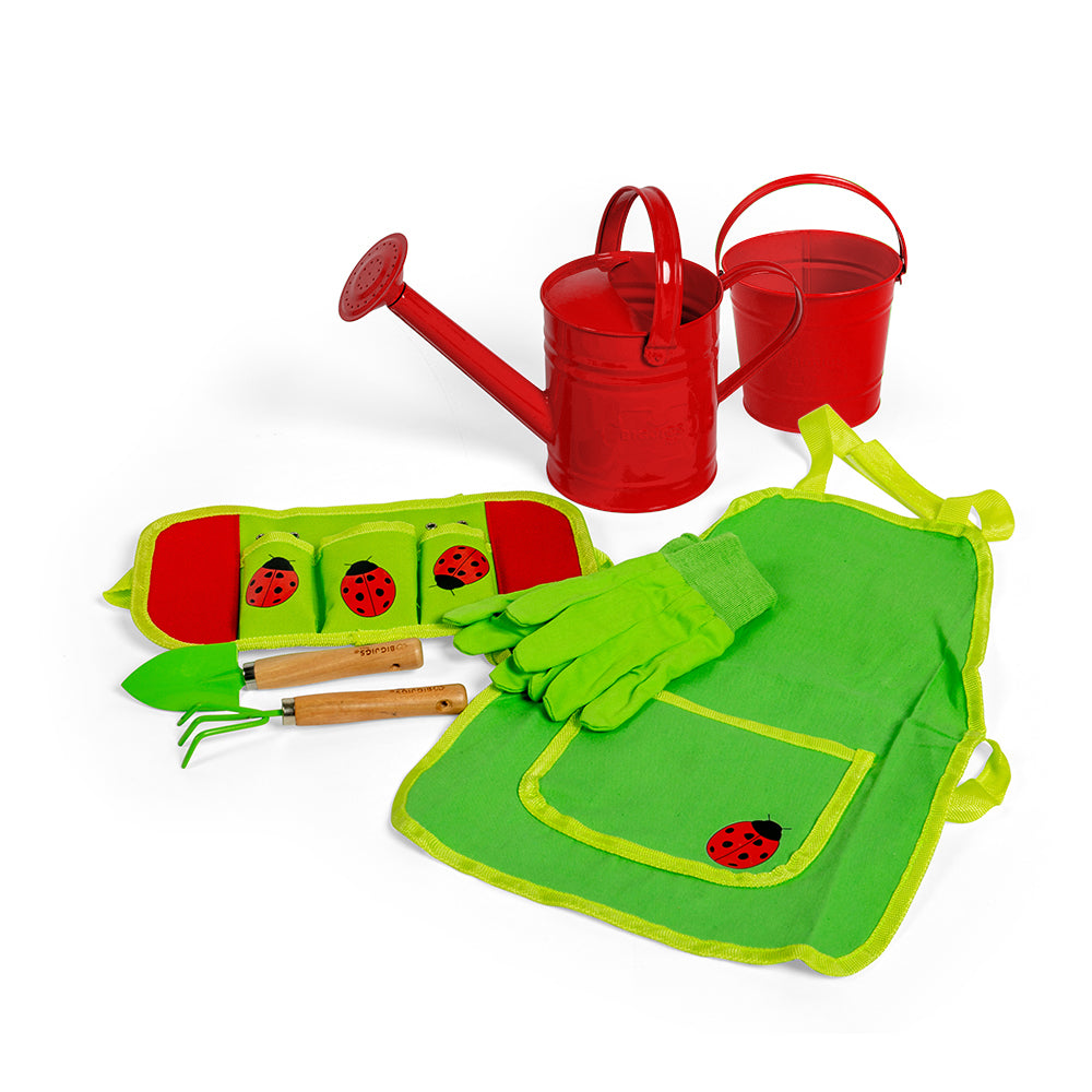Bigjigs Gardening Starter Pack - Red