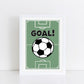 The Little Jones Football Pitch Print - Goal!