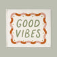 Kid of the Village Good Vibes Wall Banner - Green