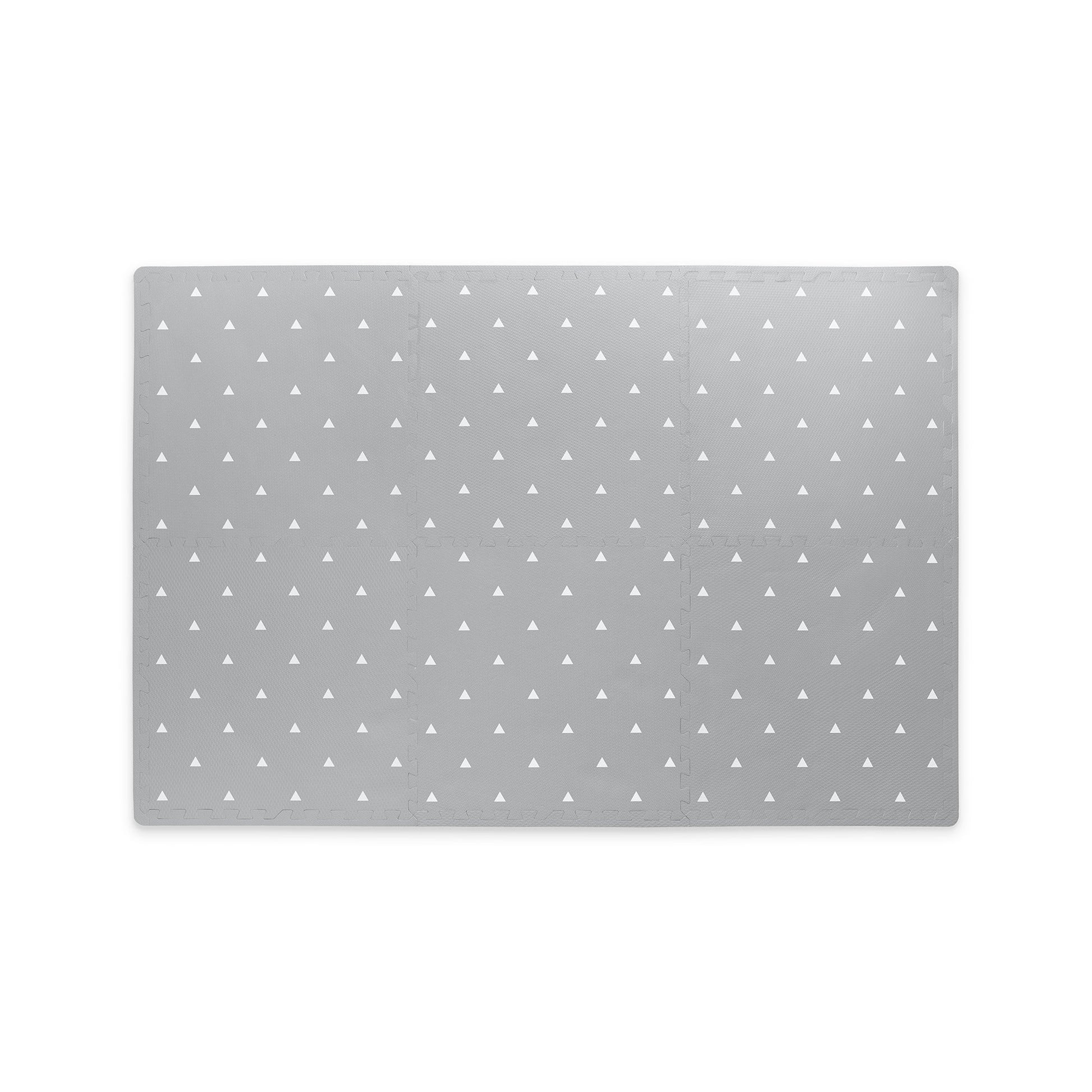 gus + beau Triangle Foam Playmat Set - Grey