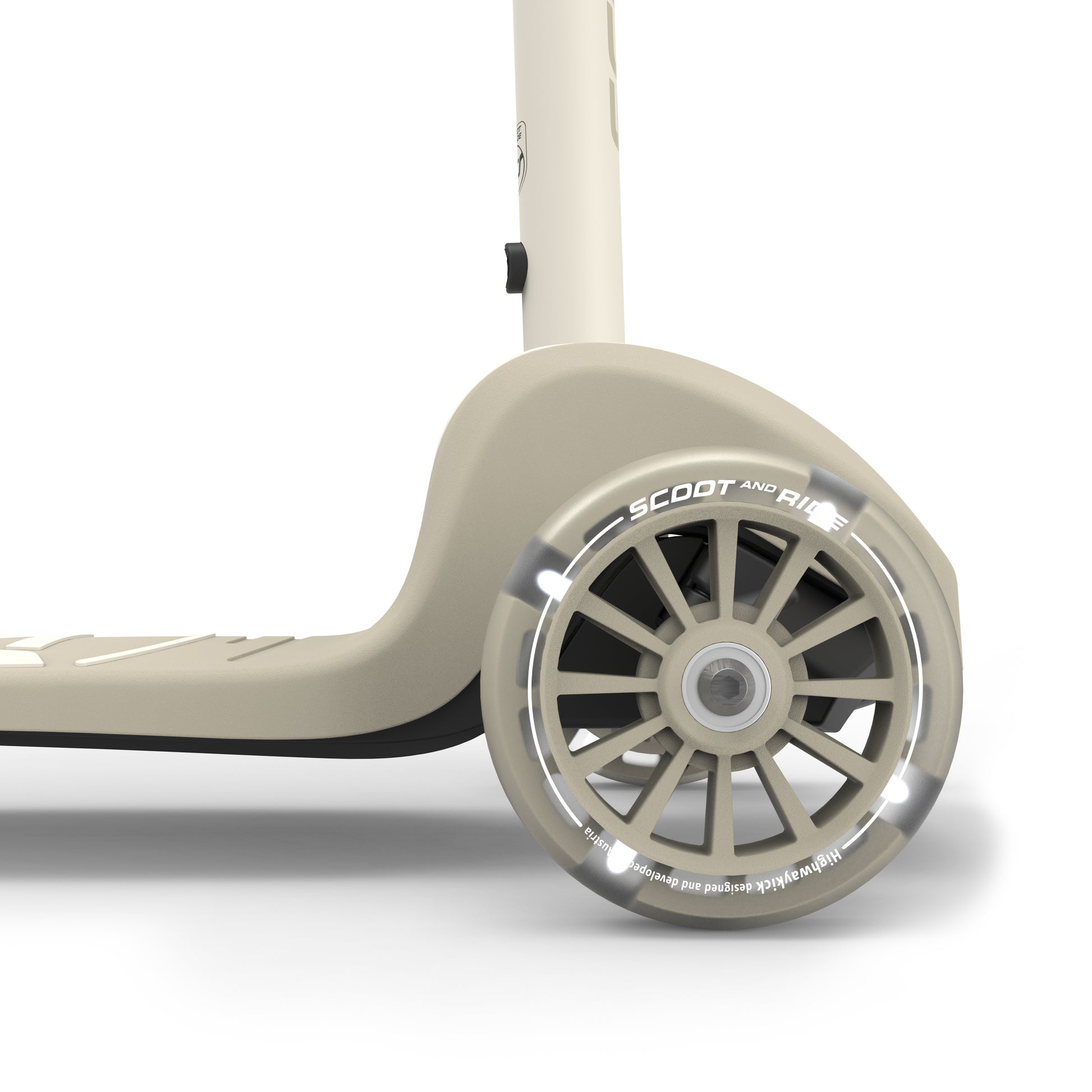 Scoot & Ride Highway Kick 3S LED Scooter - Ash