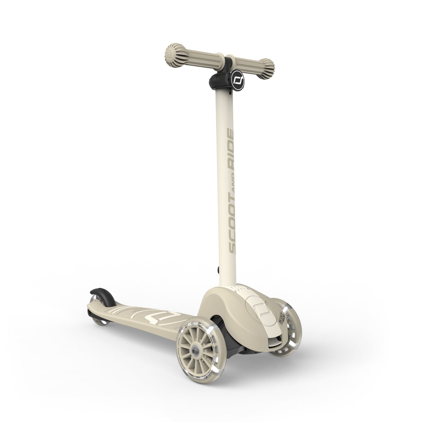 Scoot & Ride Highway Kick 3S LED Scooter - Ash