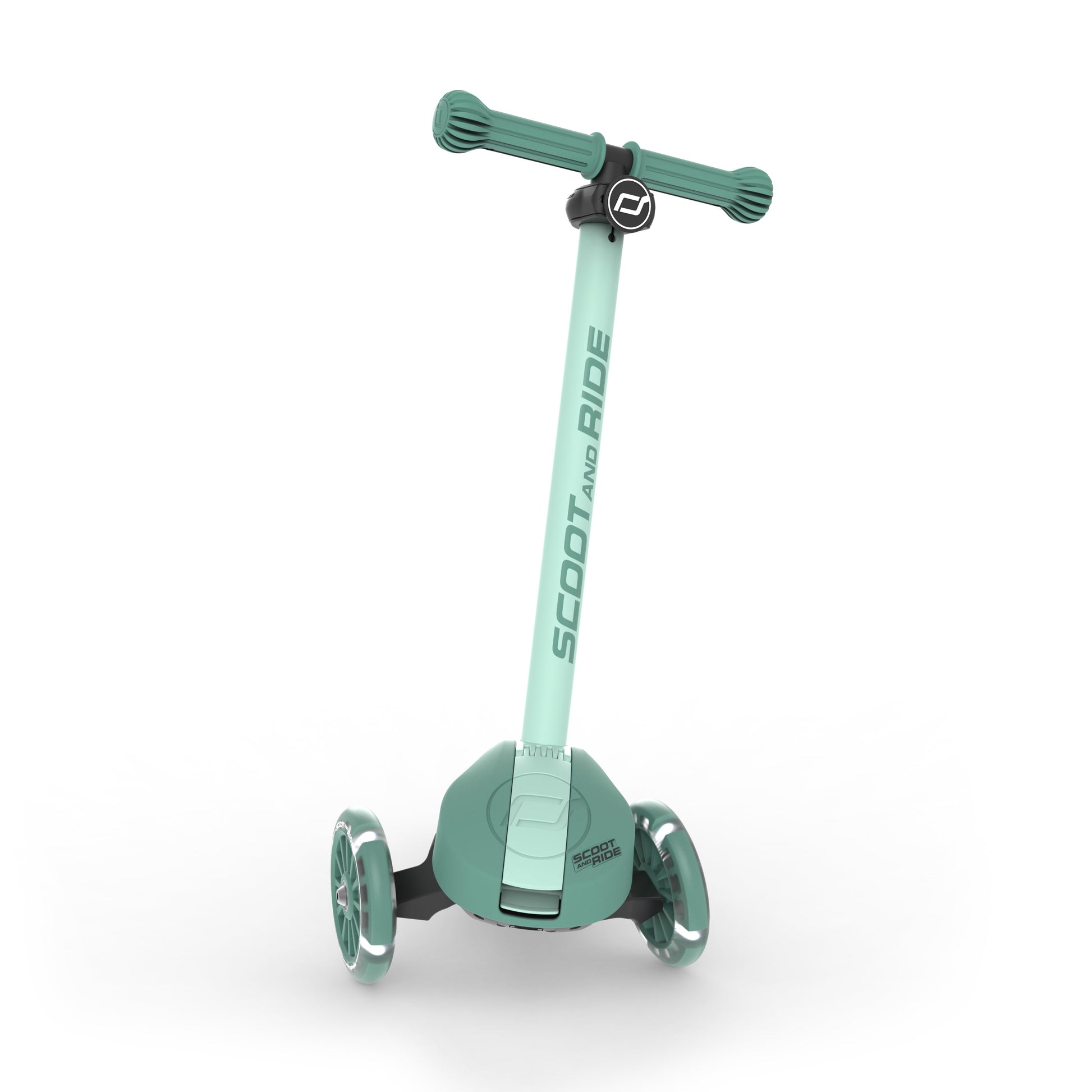 Scoot & Ride Highway Kick 3S LED Scooter - Forest