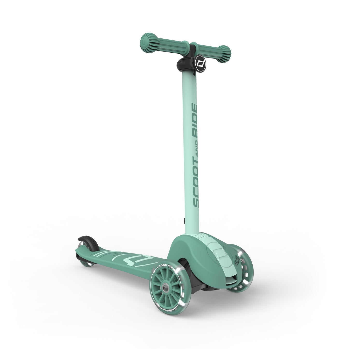 Scoot & Ride Highway Kick 3S LED Scooter - Forest