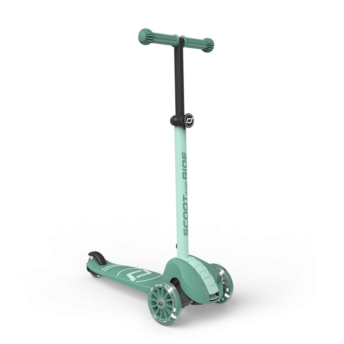 Scoot & Ride Highway Kick 3S LED Scooter - Forest