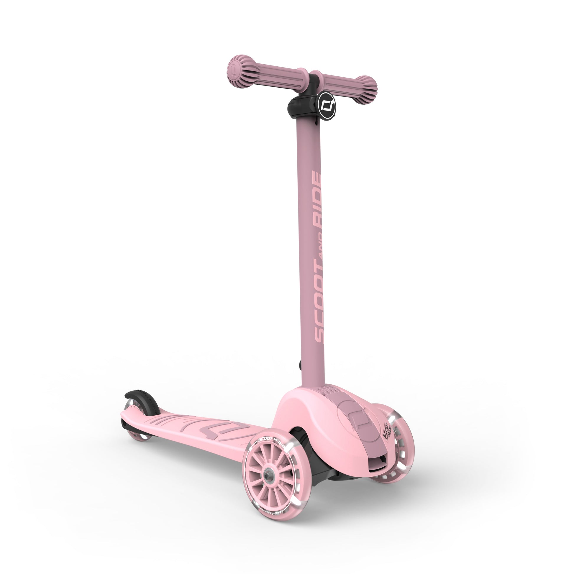 Scoot & Ride Highway Kick 3S LED Scooter - Rose