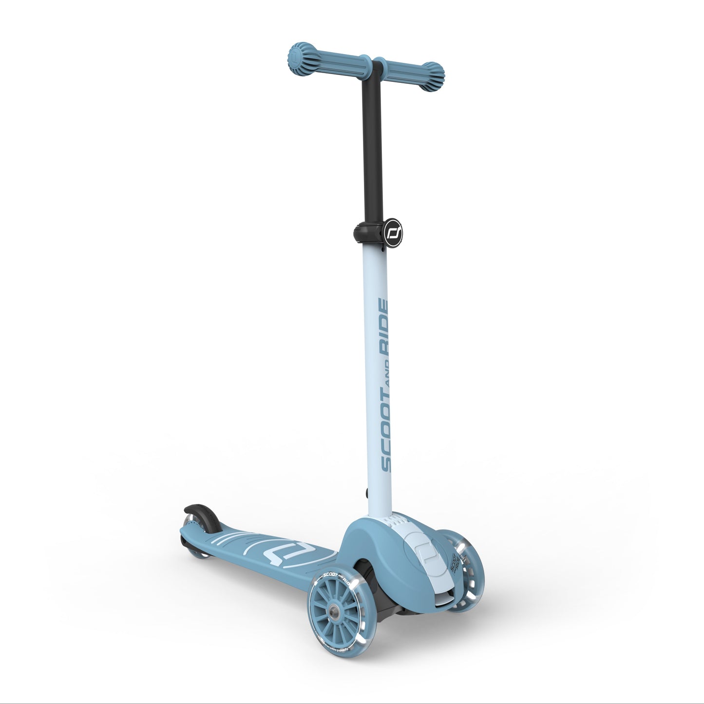 Scoot & Ride Highway Kick 3S LED Scooter - Steel