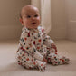 Avery Row Baby Jersey Sleepsuit - Festive Forest