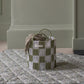 Avery Row Checkerboard Storage Basket - Small - Sage
