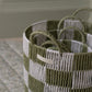 Avery Row Checkerboard Storage Basket - Set of 3 - Sage