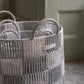 Avery Row Checkerboard Storage Basket - Small - Powder Blue