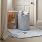 Avery Row Large Quilted Storage Basket - Coastline