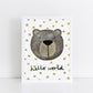 The Little Jones Happy Bear Print - Spotty Hello World