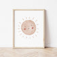 The Little Jones Happy Boho Sun Print