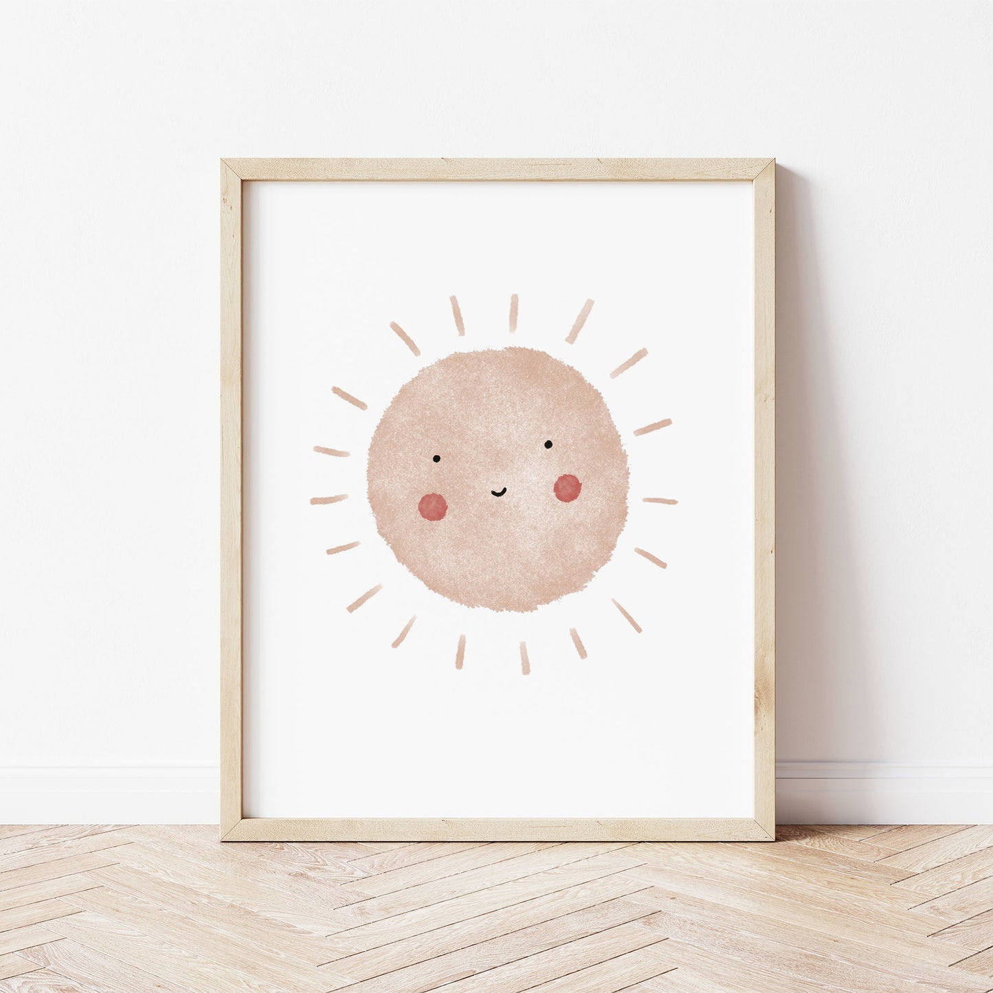 The Little Jones Happy Boho Sun Print