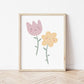 The Little Jones Happy Flowers Print