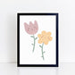 The Little Jones Happy Flowers Print