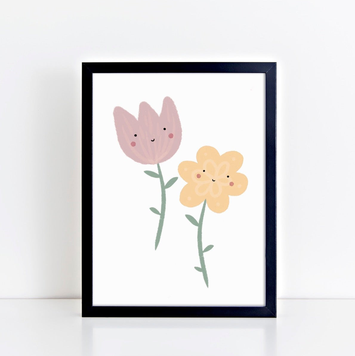The Little Jones Happy Flowers Print