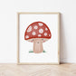 The Little Jones Happy Toadstool Print