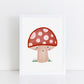 The Little Jones Happy Toadstool Print
