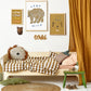 Stay Wild Kids Art Print by Hibou Home