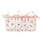 Avery Row Cot Organiser Pockets - Peaches