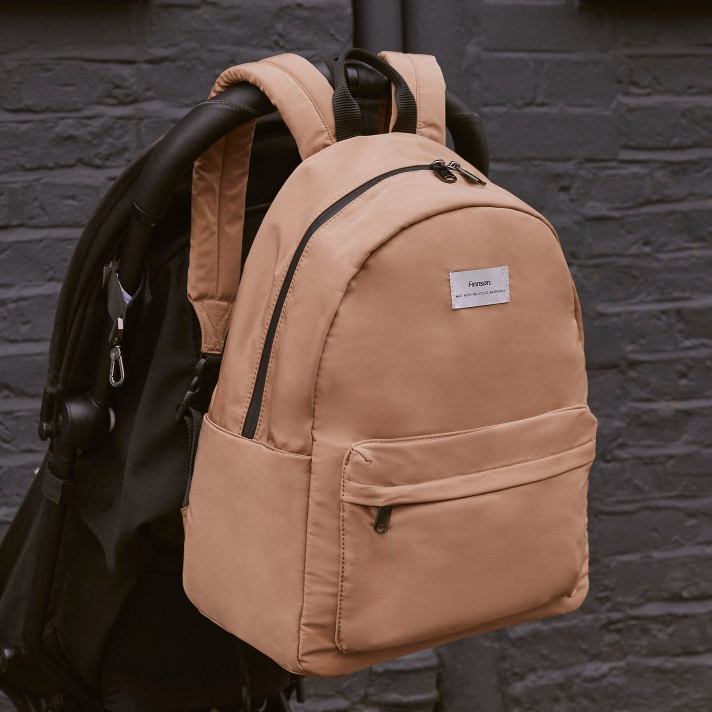 Finnsøn ANA Eco Changing Backpack With Changing Mat - Camel