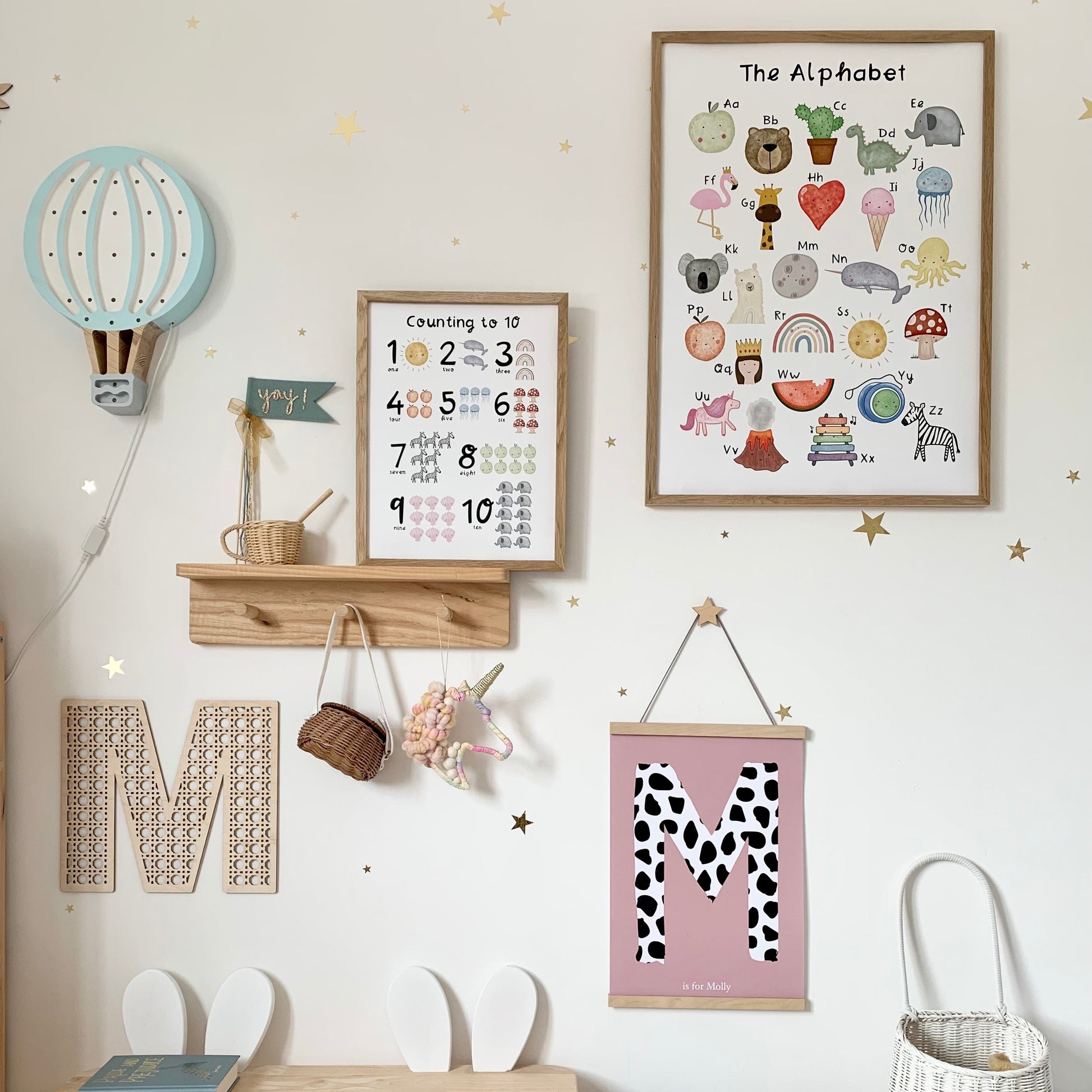 The Little Jones Alphabet Print