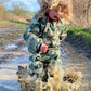 Toastie Kids Waterproof Packable Puddlesuit - Leaf Camo