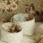 Avery Row Small Quilted Storage Baskets Set of 2 - Nettle Scatter