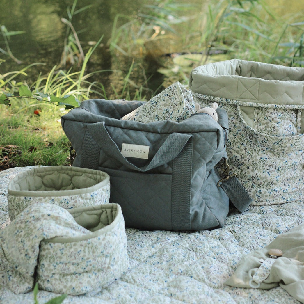 Avery Row Baby Changing Bag - Flint