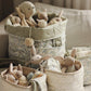 Avery Row Large Quilted Storage Basket - Riverbank